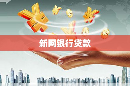 卢氏新网银行贷款