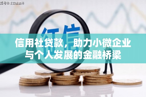 卢氏信用社贷款，助力小微企业与个人发展的金融桥梁