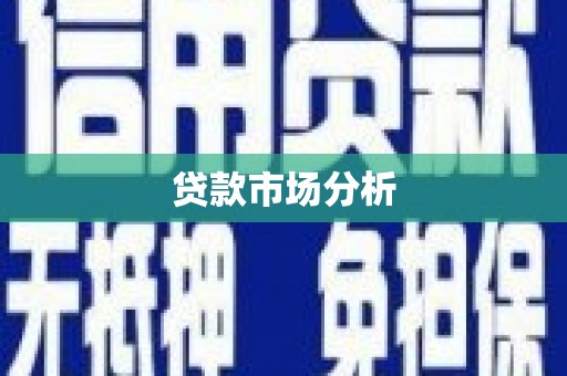 卢氏贷款市场分析