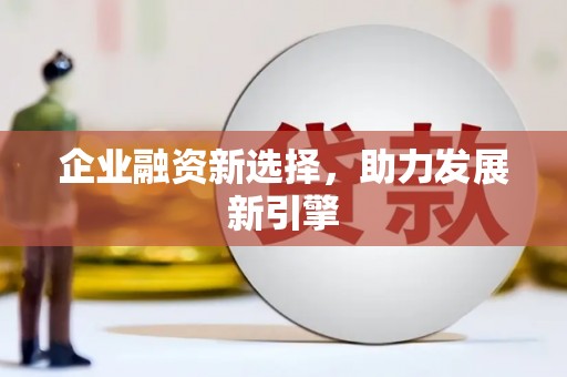 卢氏企业融资新选择，助力发展新引擎
