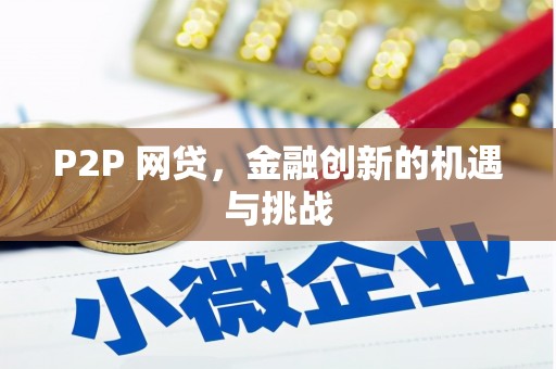 卢氏P2P 网贷，金融创新的机遇与挑战