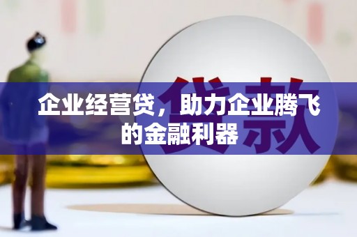卢氏企业经营贷，助力企业腾飞的金融利器