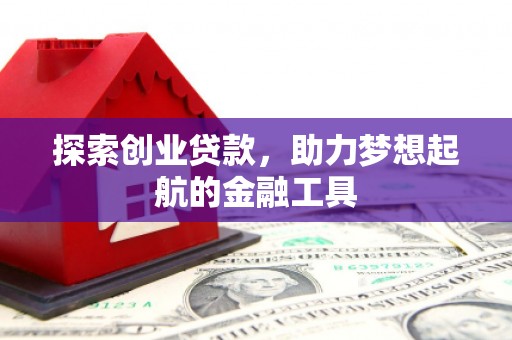 卢氏探索创业贷款，助力梦想起航的金融工具