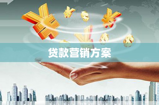 卢氏贷款营销方案