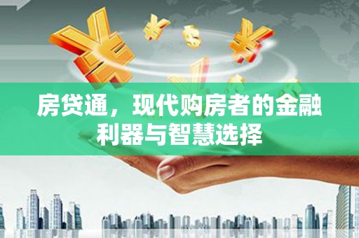 卢氏房贷通，现代购房者的金融利器与智慧选择