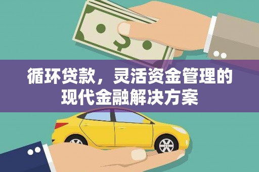 卢氏循环贷款，灵活资金管理的现代金融解决方案