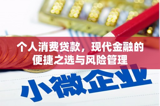 卢氏个人消费贷款，现代金融的便捷之选与风险管理