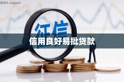 卢氏信用良好易批贷款
