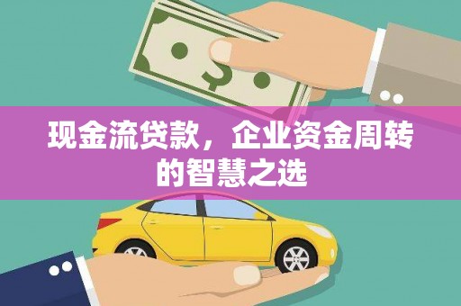 卢氏现金流贷款，企业资金周转的智慧之选