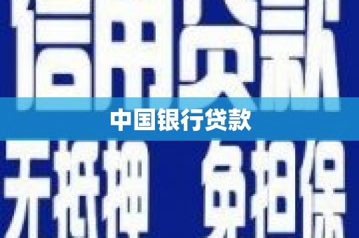 卢氏中国银行贷款
