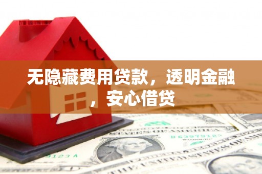 卢氏无隐藏费用贷款，透明金融，安心借贷