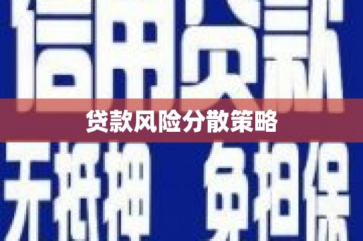 卢氏贷款风险分散策略