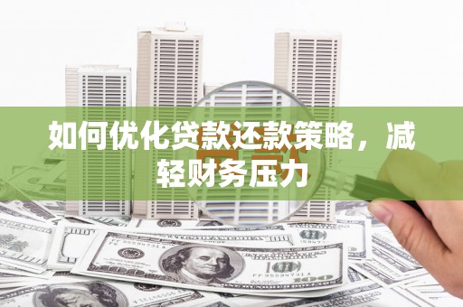 卢氏如何优化贷款还款策略，减轻财务压力