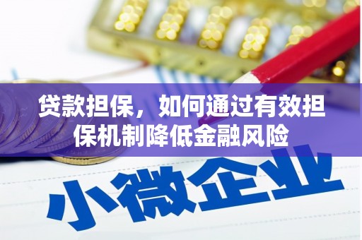 卢氏贷款担保，如何通过有效担保机制降低金融风险