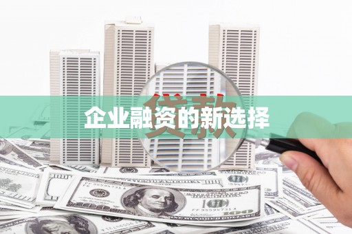 卢氏企业融资的新选择