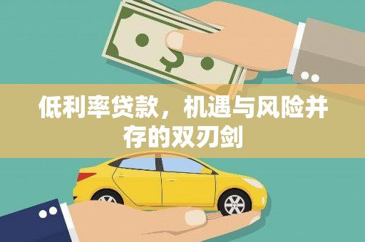 卢氏低利率贷款，机遇与风险并存的双刃剑