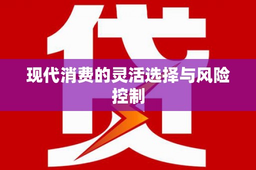 卢氏现代消费的灵活选择与风险控制