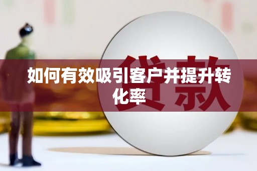卢氏如何有效吸引客户并提升转化率