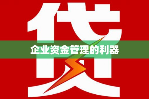 卢氏企业资金管理的利器