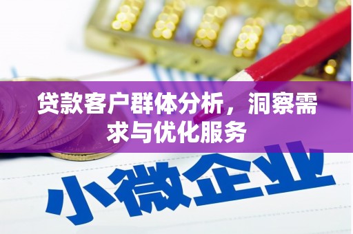 卢氏贷款客户群体分析，洞察需求与优化服务